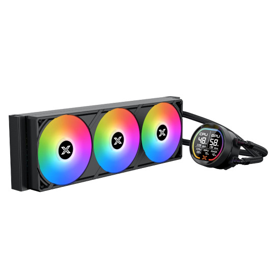 Водно охлаждане Xigmatek Water Cooling LK Pro 360 Digital - 2.7 inch Digital LCD Display