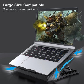 Охлаждане за лаптоп Xtrike ME Notebook Cooler 17" - FN-818 - Backlight
