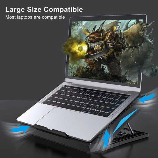 Охлаждане за лаптоп Xtrike ME Notebook Cooler 17" - FN-818 - Backlight