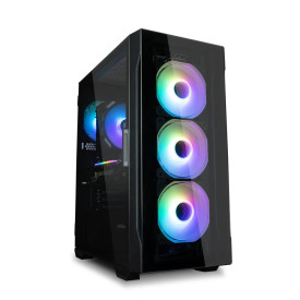 Кутия за компютър Zalman Case ATX - I3 NEO TG Black - aRGB, Tempered Glass