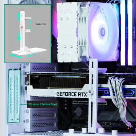 Кутия за компютър Zalman Case ATX - I4 White - Full Mesh, 6 fans included