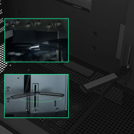 Кутия за компютър Zalman Case mATX - P10 Black