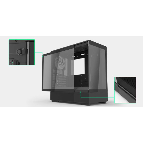 Кутия за компютър Zalman Case mATX - P10 Black