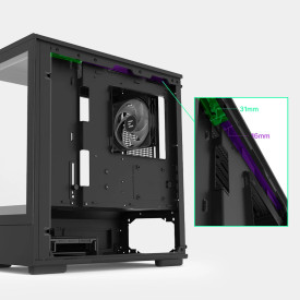 Кутия за компютър Zalman Case mATX - P10 Black