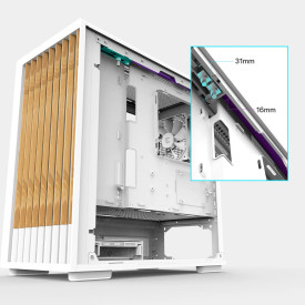 Кутия за компютър Zalman P10 NAMU, White