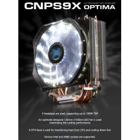 Охладител за процесор Zalman CPU Cooler CNPS9X OPTIMA Intel/AMD