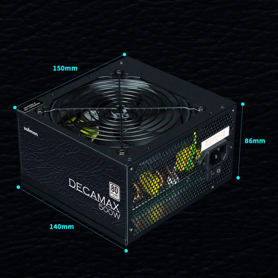 Захранване Zalman PSU DecaMax 500W 80+ ZM500-LX3