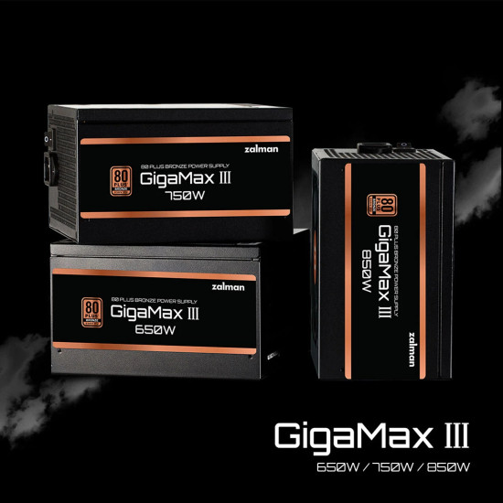 Захранване Zalman PSU GigaMax III ATX 3.0 850W Bronze - ZM850-GV3