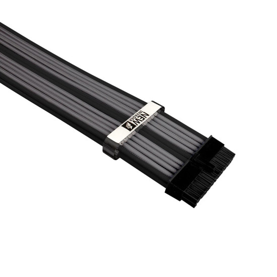 Комплект модинг кабели 1stPlayer Custom Modding Cable Kit Black/Gray - ATX24P, EPS, PCI-e - BGA-001