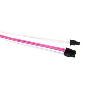 Комплект модинг кабели 1stPlayer Custom Modding Cable Kit Pink/White - ATX24P, EPS, PCI-e - PKW-001