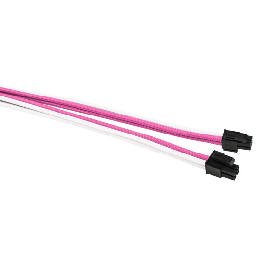 Комплект модинг кабели 1stPlayer Custom Modding Cable Kit Pink/White - ATX24P, EPS, PCI-e - PKW-001
