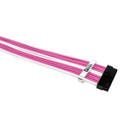 Комплект модинг кабели 1stPlayer Custom Modding Cable Kit Pink/White - ATX24P, EPS, PCI-e - PKW-001