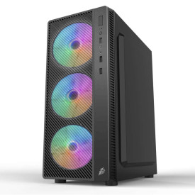 Кутия за компютър 1stPlayer Gaming Case ATX - A7 RGB - included 500W PSU, 4 Fans
