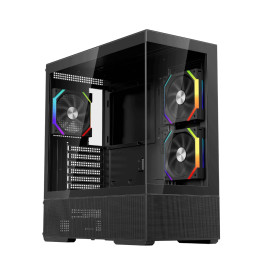 Кутия за компютър 1stPlayer Case ATX - Crystal Vision CV7 Black