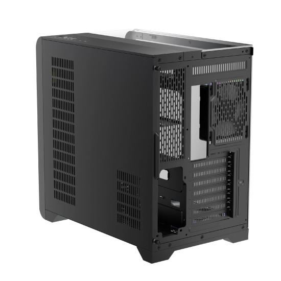 Кутия за компютър 1stPlayer Case ATX - RT7 Black - LED display