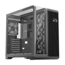 Кутия за компютър 1stPlayer Case ATX - RT7 Black - LED display