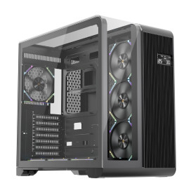 Кутия за компютър 1stPlayer Case ATX - RT7 Black - LED display