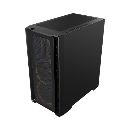 Кутия за компютър 1stPlayer Case mATX - TRILOBITE T4 Mesh Black