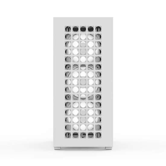 Кутия за компютър AeroCool Case ATX - D502A White, Addressable RGB