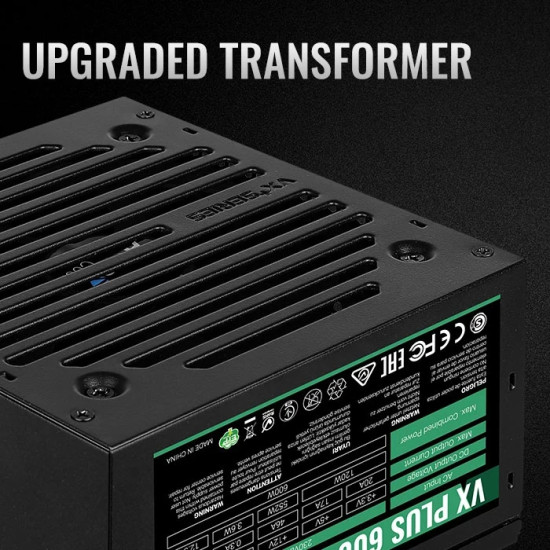 Захранване AeroCool PSU VX PLUS STEALTH 600W - ACPN-VS60AEY.12