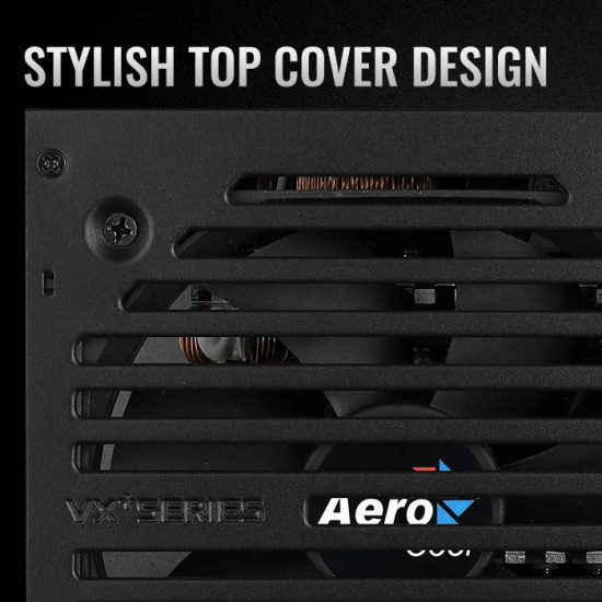 Захранване AeroCool PSU VX PLUS STEALTH 600W - ACPN-VS60AEY.12