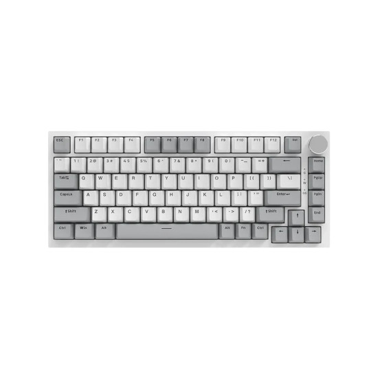Клавиатура Ajazz Gaming Mechanical Keyboard AK820 - AS Red Switch [Linear] (English US), Gray White, White Light