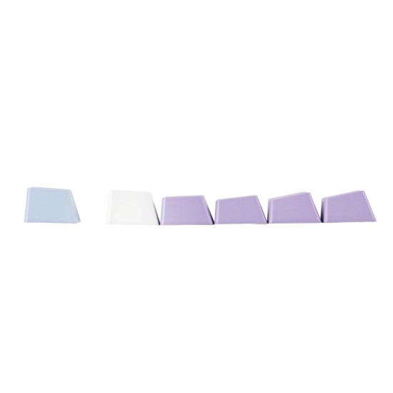 Безжична клавиатура Ajazz Wireless Gaming Mechanical Keyboard AK820 PRO - Gift Switch [Linear] (English US), Purple, White, Blue