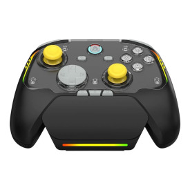 Безжичен контролер Ajazz Gamepad Set GP100 NS - Hall Effect, 1000Hz, Wireless, Bluetooth, 1000Hz - Black, Gray, Yellow