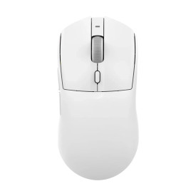 Безжична мишка Ajazz AJ139 V2 MC - Wireless Gaming Mouse - 1K, Magnetic Charging Dock, White