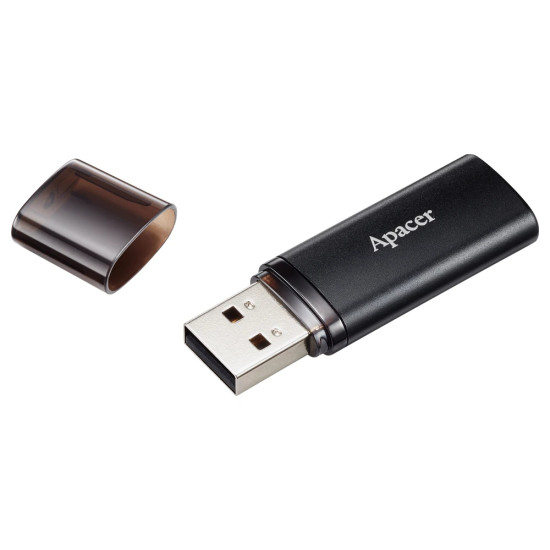 Флаш памет Apacer AH25B 64GB USB 3.2 Gen 1, Black