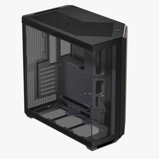 Кутия за компютър APNX Case ATX - V1-W - Wood, Black