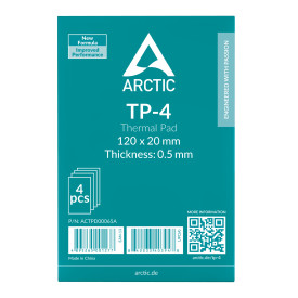 Термопад Arctic Thermal pad TP-4 120x20mm, 0.5mm - 4 Pack