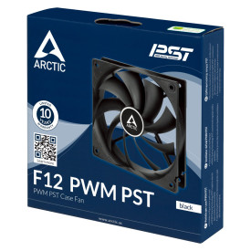 Вентилатор Arctic Fan F12 PWM PST (black) - 120mm/230-1350rpm