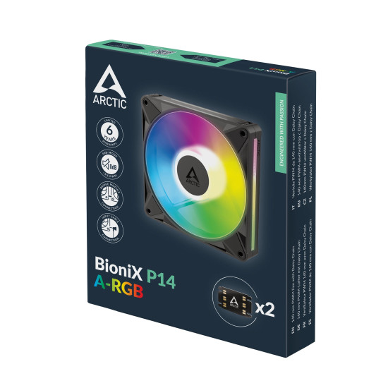 Вентилатор Arctic Fan 140mm BioniX-P14-A-RGB