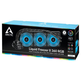 Водно охлаждане Arctic Liquid Freezer II - 360 RGB, Black