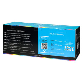 Водно охлаждане Arctic Liquid Freezer II - 360 RGB, Black