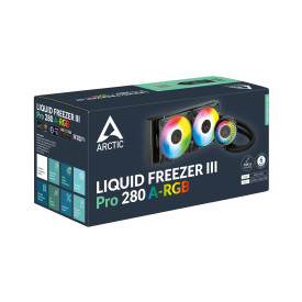 Водно охлаждане ARCTIC Liquid Freezer III Pro 280, ARGB, Black