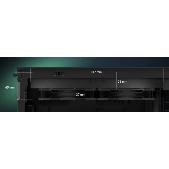 Водно охлаждане ARCTIC Liquid Freezer III Pro 280, ARGB, Black