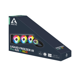 Водно охлаждане Arctic Liquid Freezer III Pro 420, A-RGB, Black