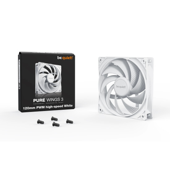 Вентилатор be quiet! Fan 120mm - Pure Wings 3 120mm PWM high-speed White