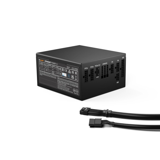 Захранване be quiet! PSU ATX 3.1 Platinum - Straight Power 12, 1000W