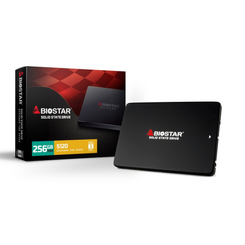 Вътрешен SSD диск Biostar S120, 256GB, SATA3