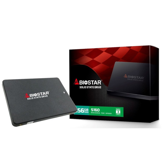 Вътрешен SSD диск Biostar S160, 256GB, SATA3