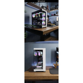 Кутия за компютър Darkflash Case ATX - DS900 White - USB-C