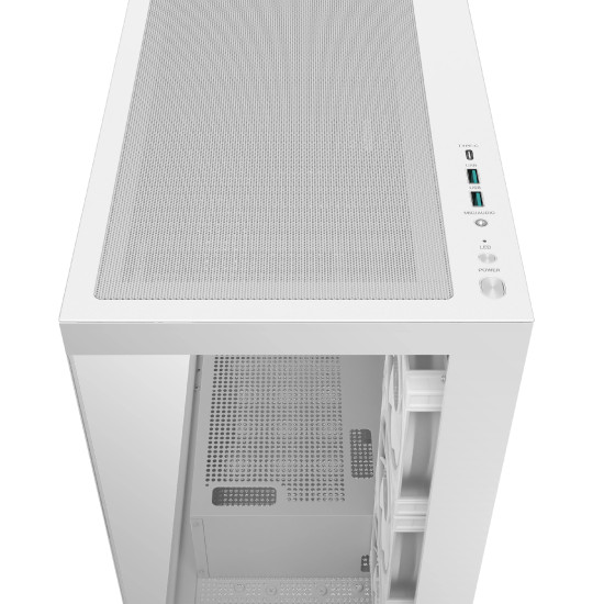 Кутия за компютър DeepCool Case ATX - CG580 4F WH V2