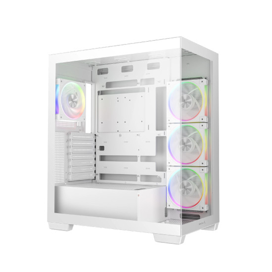 Кутия за компютър DeepCool Case ATX - CG580 4F WH V2