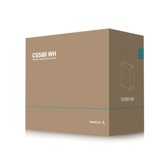 Кутия за компютър DeepCool Case ATX - CG580 WH