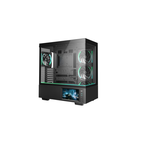 Кутия за компютър DeepCool Case ATX - CH690 LCD