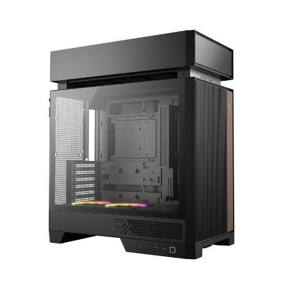 Кутия за компютър DeepCool Case ATX - CL660 - Modular Split-Chamber, 2 ARGB fans