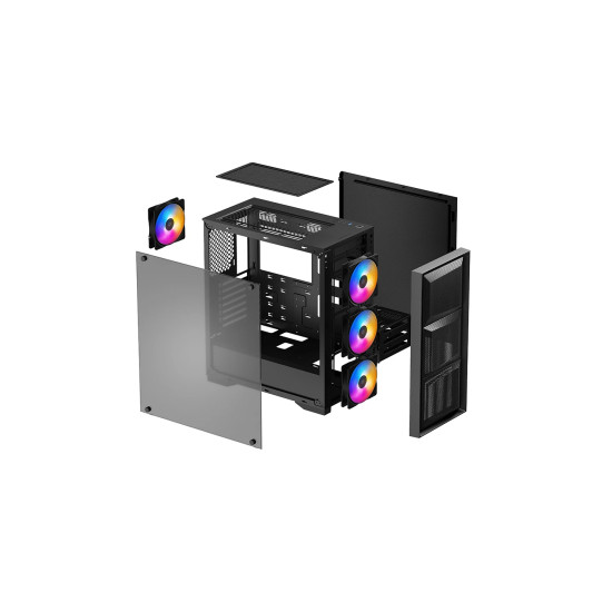 Кутия за компютър DeepCool Case E-ATX - MATREXX 50 MESH 4FS